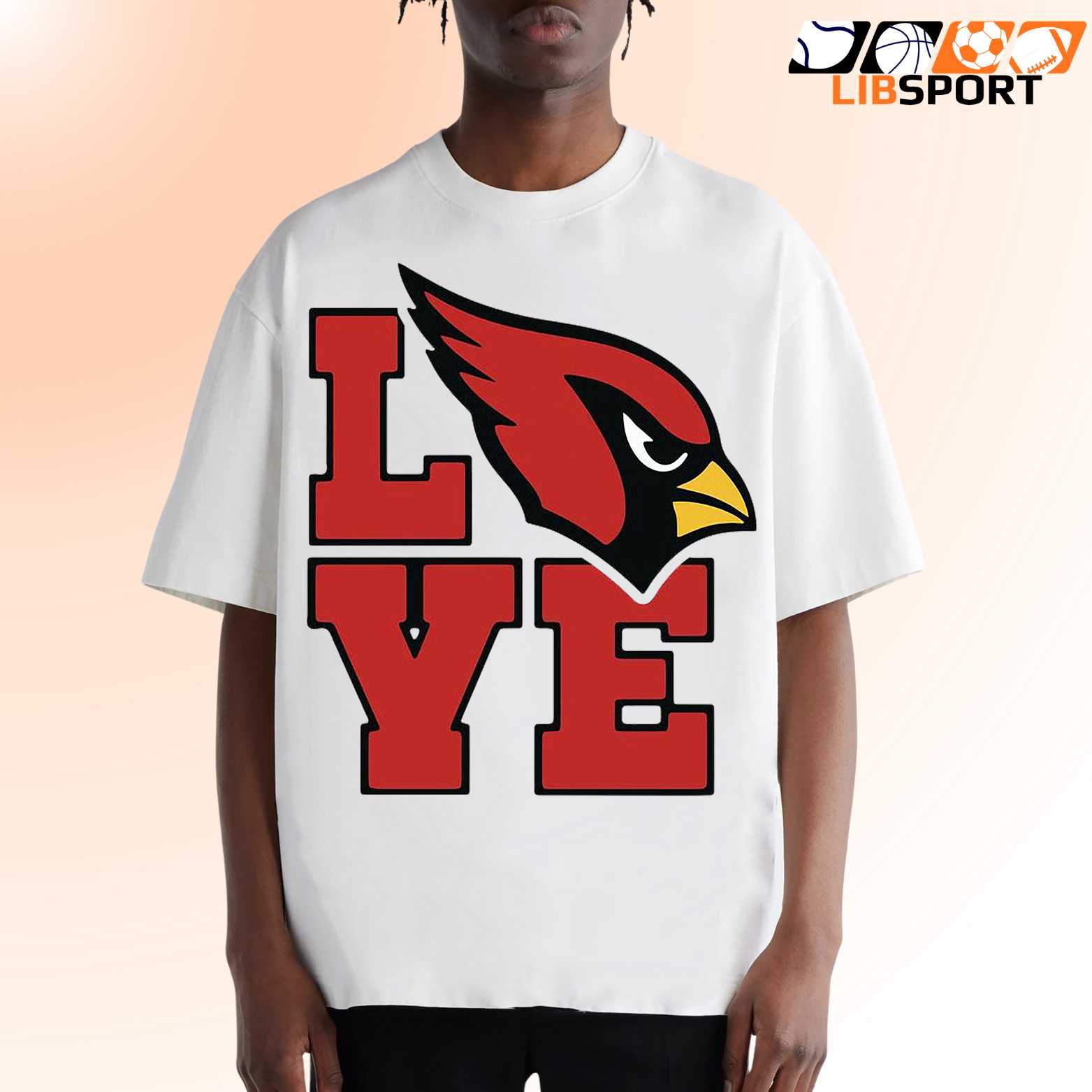 Arizona Cardinals Love Tee, Nfl Football Retro Style